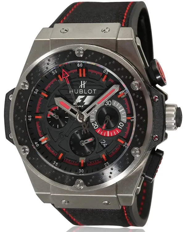 Hublot King Power F1 L.E. 48MM Black Dial Rubber Strap (703.ZM.1123.NR.FM010)