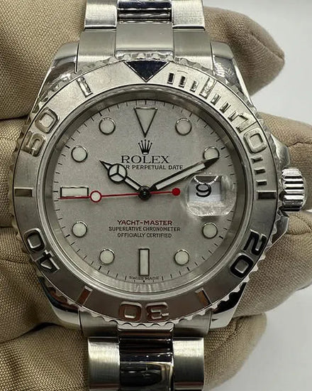 Rolex Yacht-Master 40MM Silver Dial Oyster Bracelet (16622)