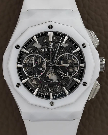 2022 Hublot Classic Fusion Aerofusion Orlinski L.E. 45MM Skeleton Dial Rubber Strap (525.HI.0170.RW.ORL21)