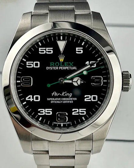 Rolex Air-King 40MM Black Dial Oyster Bracelet (116900)