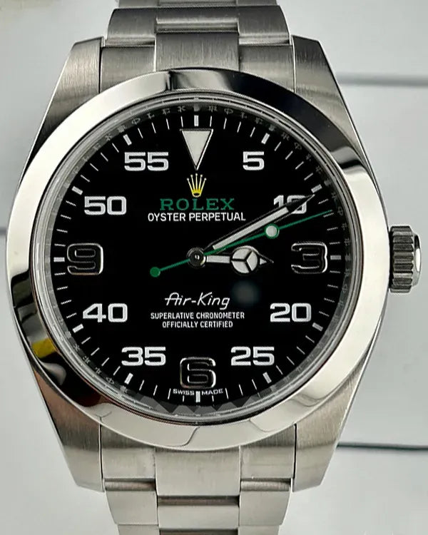 Rolex Air-King 40MM Black Dial Oyster Bracelet (116900)