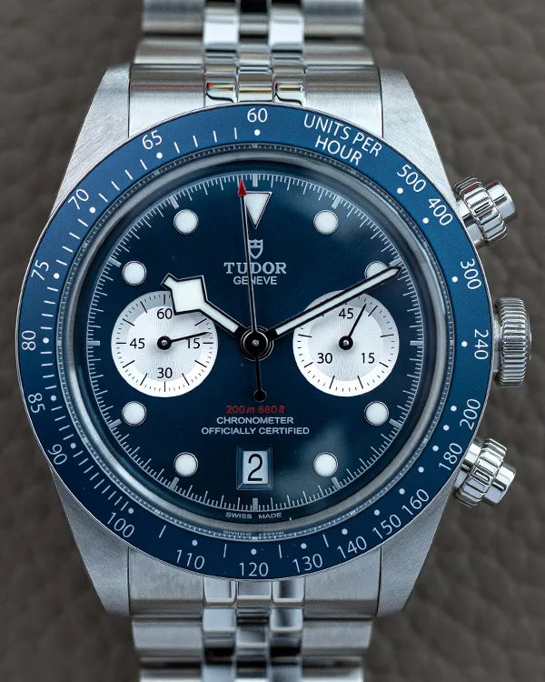2024 Tudor Black Bay Chrono 41MM Blue Dial Steel Bracelet (79360B)