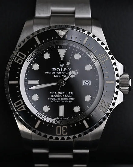 2020 Rolex Sea-Dweller Deepsea 44MM Black Dial Oyster Bracelet (126660)