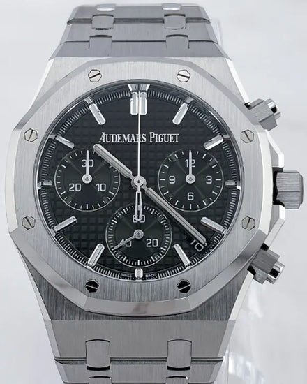 2024 Audemars Piguet Royal Oak Chronograph 41MM Green Dial Steel Bracelet (26240ST.OO.1320ST.08)