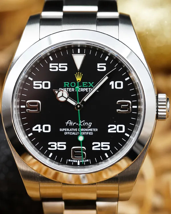2019 Rolex Air-King 40MM Black Dial Oyster Bracelet (116900)
