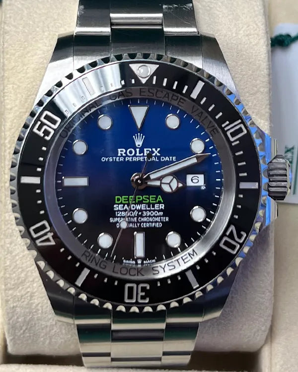 2019 Rolex Sea-Dweller Deepsea "James Cameron" 44MM Blue Dial Oyster Bracelet (126660)
