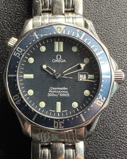 Omega Seamaster Diver 300M "GoldenEye" 41MM Quartz Blue Dial Steel Bracelet (2541.80.00)