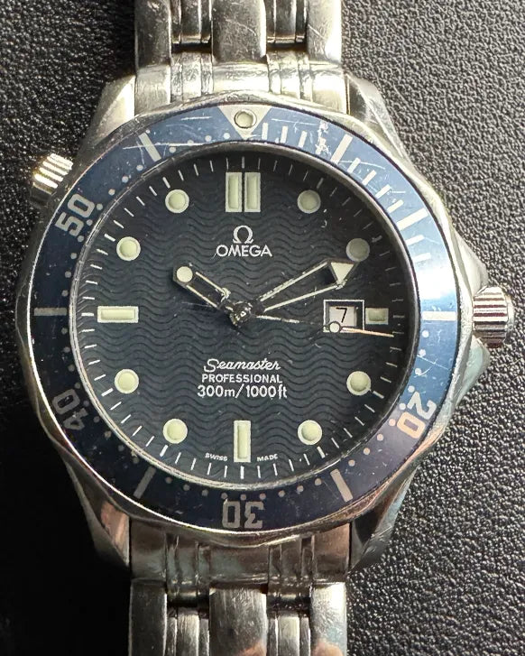 Omega Seamaster Diver 300M Quartz 41MM Blue Dial Steel Bracelet (2541.80.00)