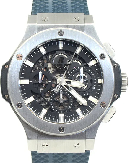 Hublot Big Bang Aero Bang 44MM Skeleton Dial Rubber Strap (311.SX.1170.GR)