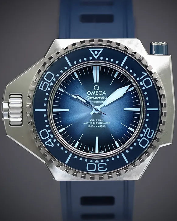 2024 Omega Seamaster Ploprof 1200M "Summer Blue" 45MM Blue Dial Rubber Strap (227.32.55.21.03.001)