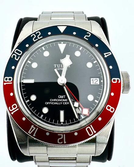 No Reserve - 2024 Tudor Black Bay GMT "Pepsi" 41MM Black Dial Steel Bracelet (79830RB)
