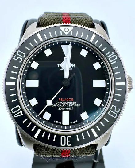 No Reserve - 2024 Tudor Pelagos FXD 42MM Black Dial Textile Strap (25717N)