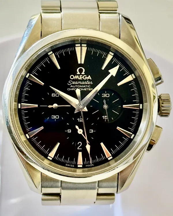 Omega Seamaster Aqua Terra 42.2MM Black Dial Steel Bracelet ( 2512.50.00)