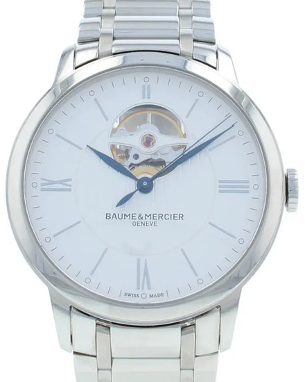 Baume & Mercier Classima 40MM Silver Dial Steel Bracelet (M0A10275)
