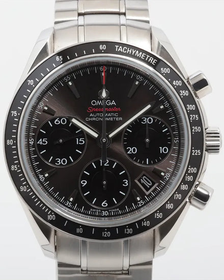 2010 Omega Speedmaster Date 40MM Grey Dial Steel Bracelet (323.30.40.40.06.001)