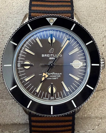 Breitling Superocean Heritage '57 Outerknown 42MM Bronze Dial Textile Strap (A103703A1Q1W1)
