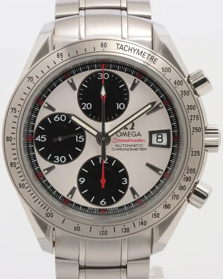 Omega Speedmaster Date 40MM White Dial Steel Bracelet (3211.31.00)