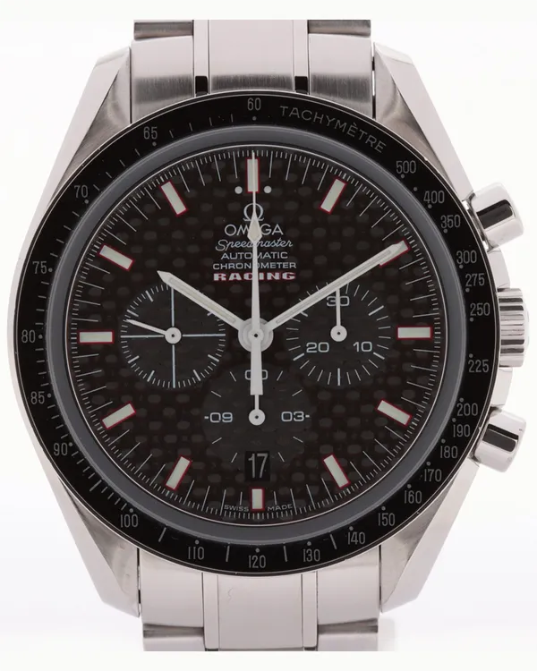 2007 Omega Speedmaster Racing 42MM Black Dial Steel Bracelet (3552.59.00)