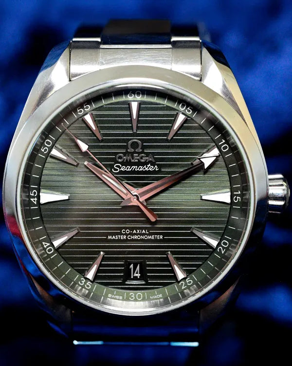 2023 Omega Seamaster Aqua Terra 150M 41MM Green Dial Steel Bracelet (220.10.41.21.10.001)