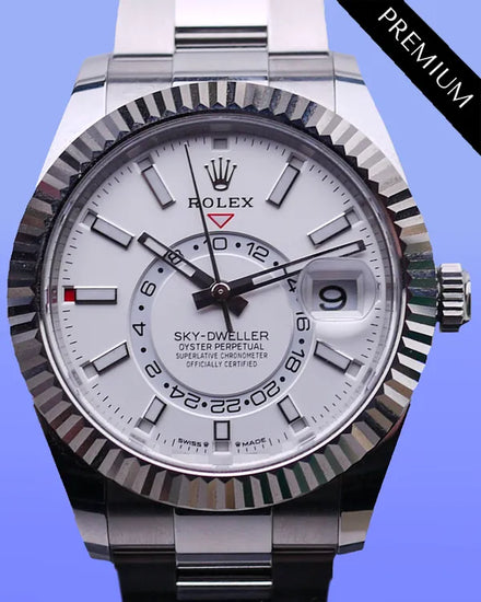 2024 Rolex Sky-Dweller 42MM White Dial Oyster Bracelet (336934)