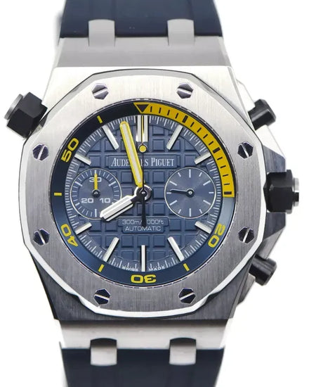 2016 Audemars Piguet Royal Oak Offshore Diver 42MM Blue Dial Rubber Strap (26703ST)