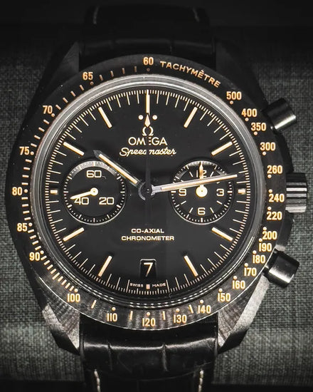 2017 Omega Speedmaster Dark Side of the Moon 44.25MM Black Dial Leather Strap (311.92.44.51.01.006)