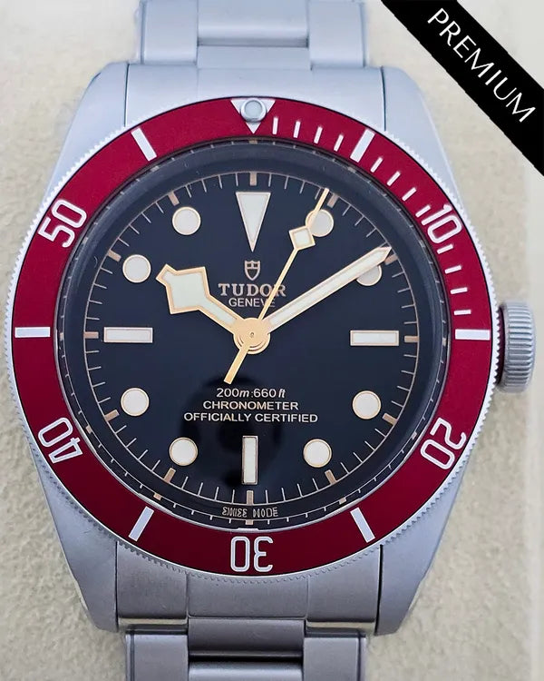 No Reserve - 2022 Tudor Black Bay 41MM Black Dial Steel Bracelet (79230R)