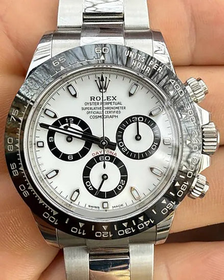 Rolex Cosmograph Daytona "Panda" 40MM White Dial Oyster Bracelet (116500LN)