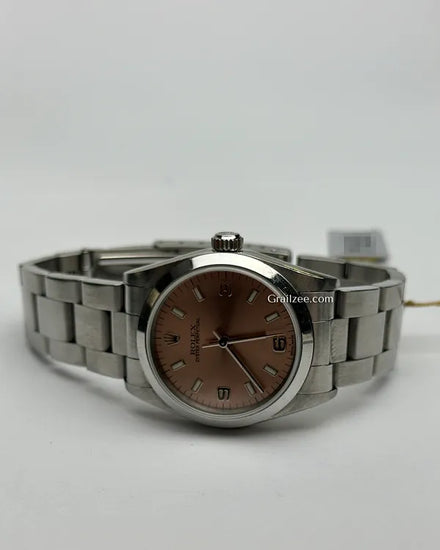 Rolex Oyster Perpetual 31MM Salmon Dial Oyster Bracelet (67480)