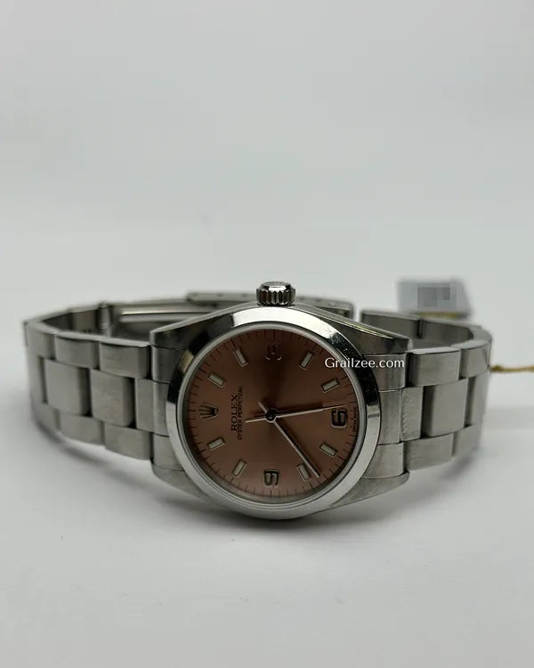Rolex Oyster Perpetual 31MM Pink Dial Oyster Bracelet (67480)