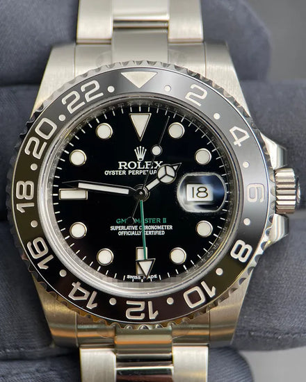 2014 Rolex GMT-Master II 40MM Black Dial Oyster Bracelet (116710LN)
