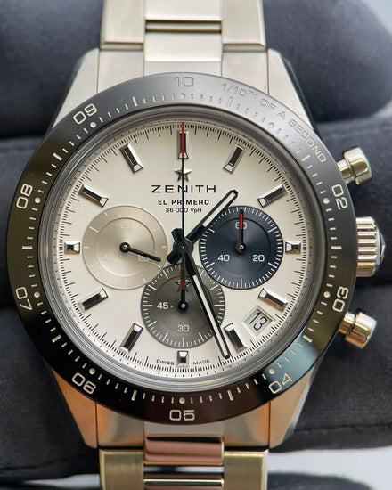 2021 Zenith Chronomaster Sport 41MM White Dial Steel Bracelet (03.3100.3600/69.M3100)