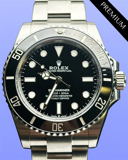 2025 Rolex Submariner No Date 41MM Black Dial Oyster Bracelet (124060)