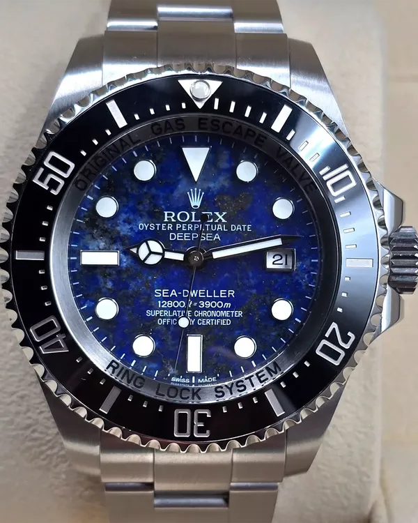 2015 Rolex Sea-Dweller 44MM Aftermerket Lapis Lazuli Dial Oyster Bracelet (116660)