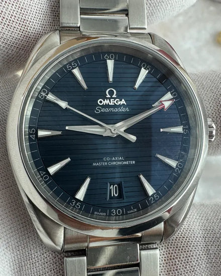 Omega Seamaster Aqua Terra 41MM Blue Dial Steel Bracelet (220.10.41.21.03.004)
