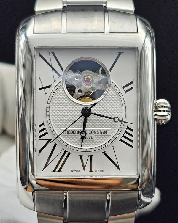No Reserve - Frederique Constant Classics "Japan Exclusive" 33.3MM Silver Dial Steel Bracelet (FC-310MC4S36B)