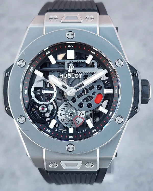 2017 Hublot Big Bang 45MM Black Dial Rubber Strap (414.NI.1123.RX)