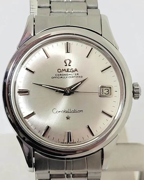 Omega Constellation 36.8MM Off-White Dial Steel Bracelet (14777)