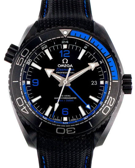 2024 Omega Seamaster Planet Ocean 600M "Deep Black" 45.5MM Black Dial Rubber Strap (215.92.46.22.01.002)