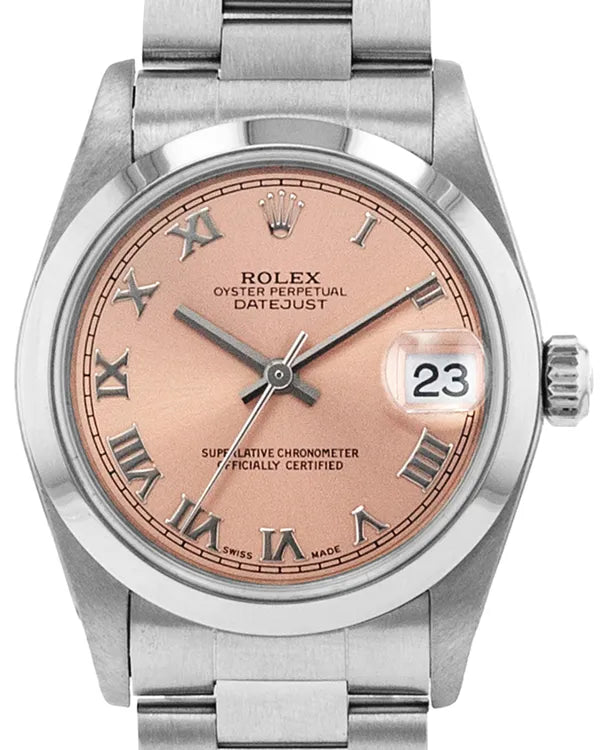 2000 Rolex Datejust 31MM Pink Dial Oyster Bracelet (78240)