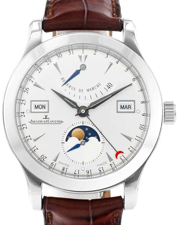 Jaeger-LeCoultre Master Calendar 40MM Silver Dial Leather Strap (Q151842A)