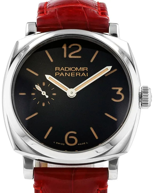 2022 Panerai Radiomir 1940 42MM Black Dial Leather Strap (PAM00512)