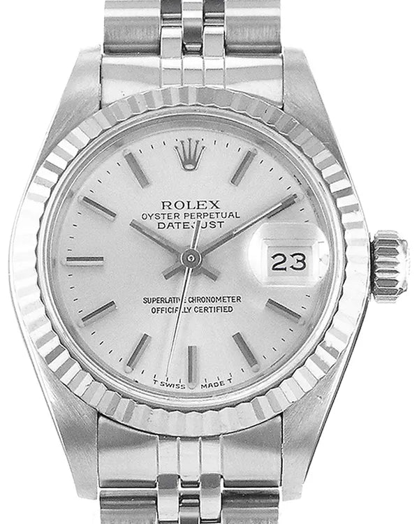 Rolex Lady-Datejust 26MM White Dial Jubilee Bracelet (69174)