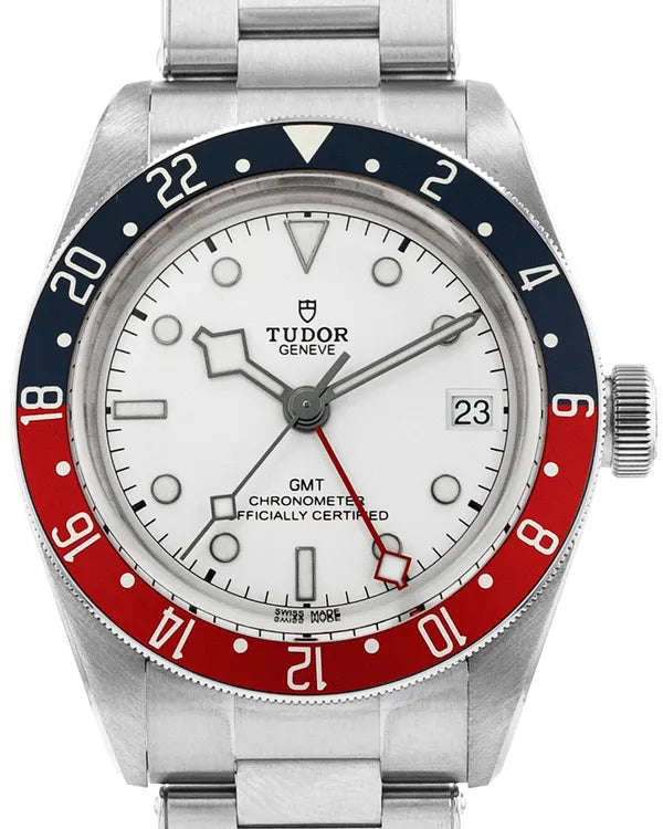 2023 Tudor Black Bay GMT "Pepsi" 41MM White Dial Steel Bracelet (M79830RB-0010)