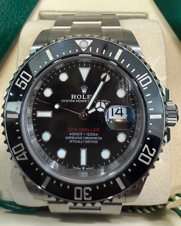 2025 Rolex Sea-Dweller 43MM Black Dial Oyster Bracelet (126600)
