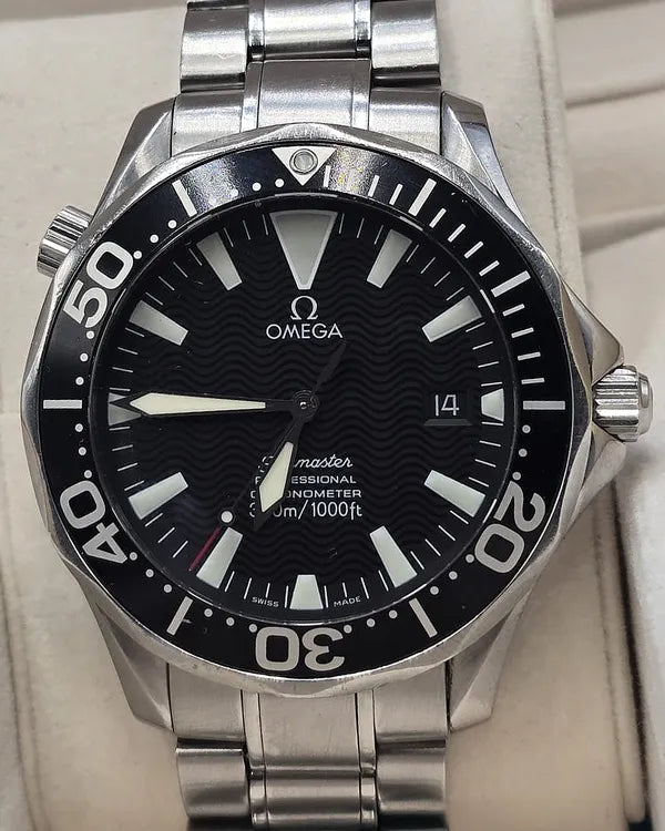 Omega Seamaster Diver 300M 41MM Black Dial Steel Bracelet (2254.50)