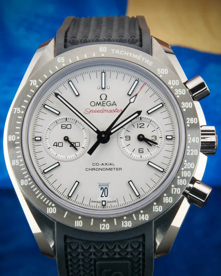 2022 Omega Speedmaster Dark Side of the Moon "Grey Side of the Moon" 44.25MM Grey Dial Rubber Strap (311.93.44.51.99.002)