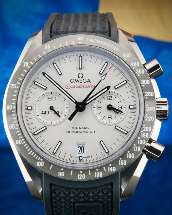 2023 Omega Speedmaster Professional Moonwatch 44.25MM Grey Dial Rubber Strap (311.93.44.51.99.002)