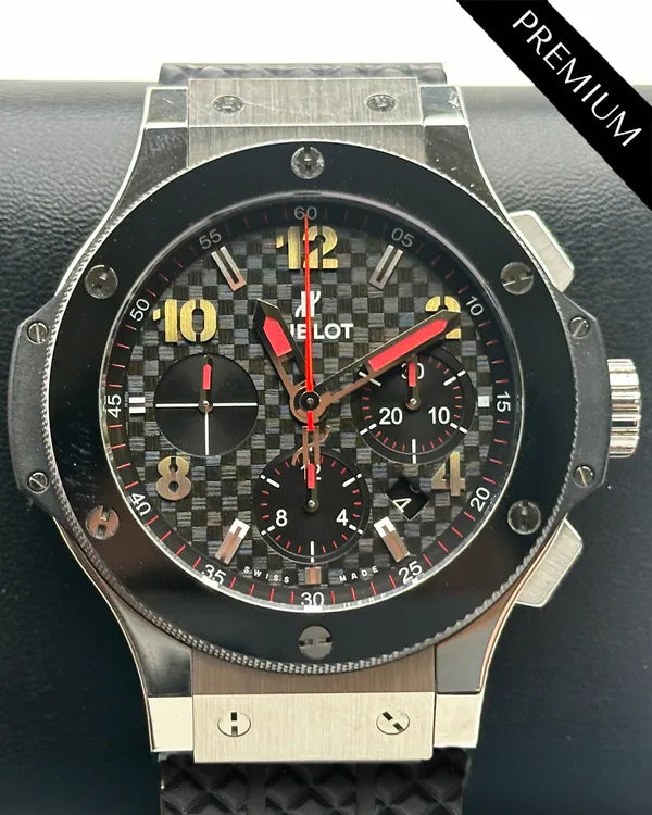 2019 Hublot Big Bang Special Edition 44MM Carbon Fiber Dial Rubber Strap (301.SB.131.RX.TRS15)