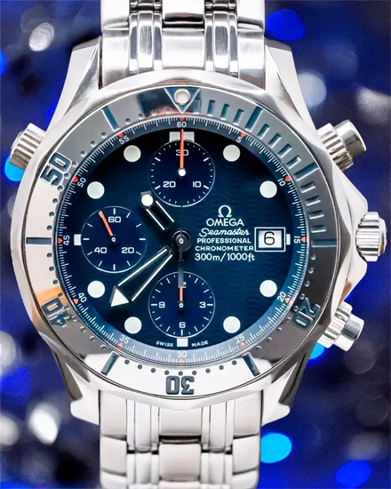 Omega Seamaster Diver 300M 42MM Blue Dial Steel Bracelet (2598.80.00)